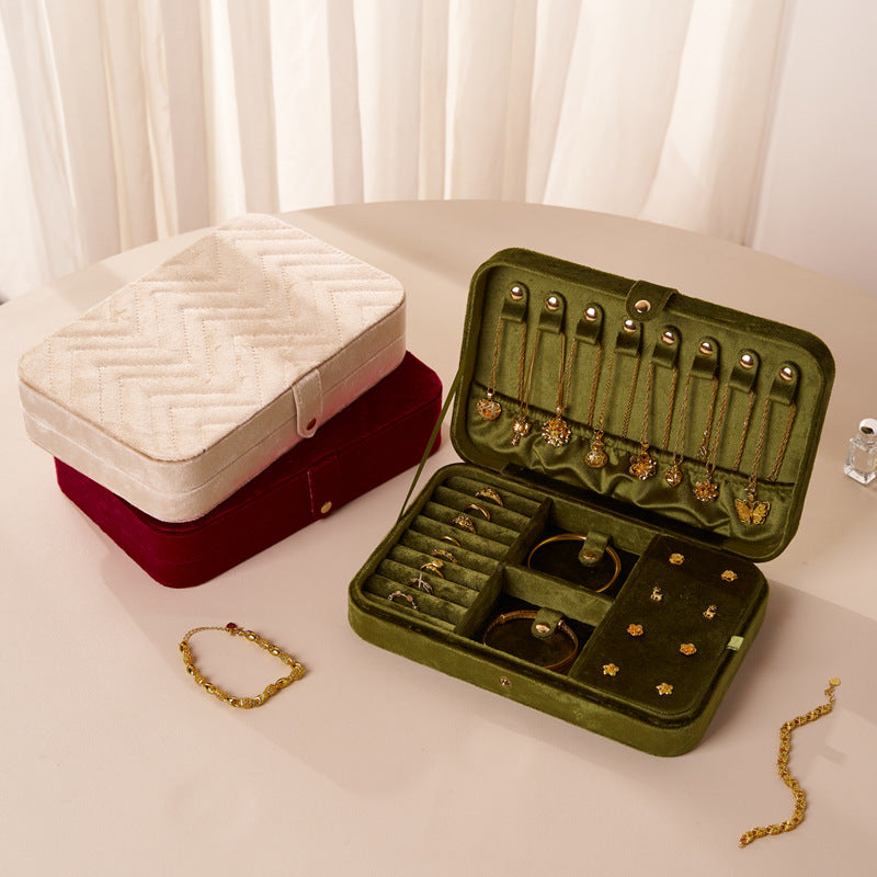 Portable Storage Case for Jewelry and Small Accessories