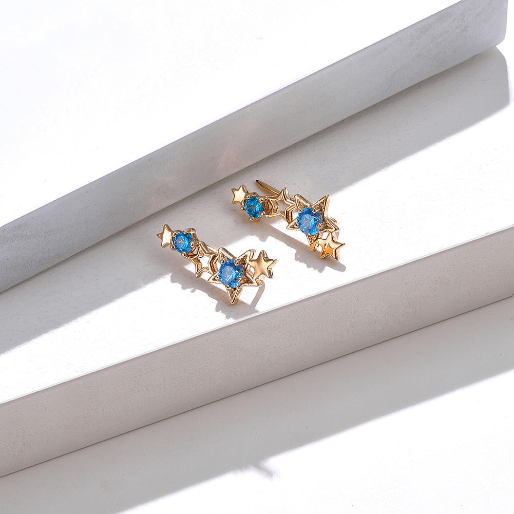 Brass With Plated Fashion Jewelry Earrings