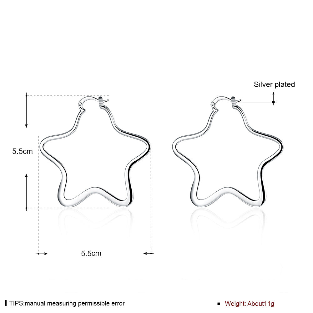 Brass With Plated Fashion Jewelry Earrings
