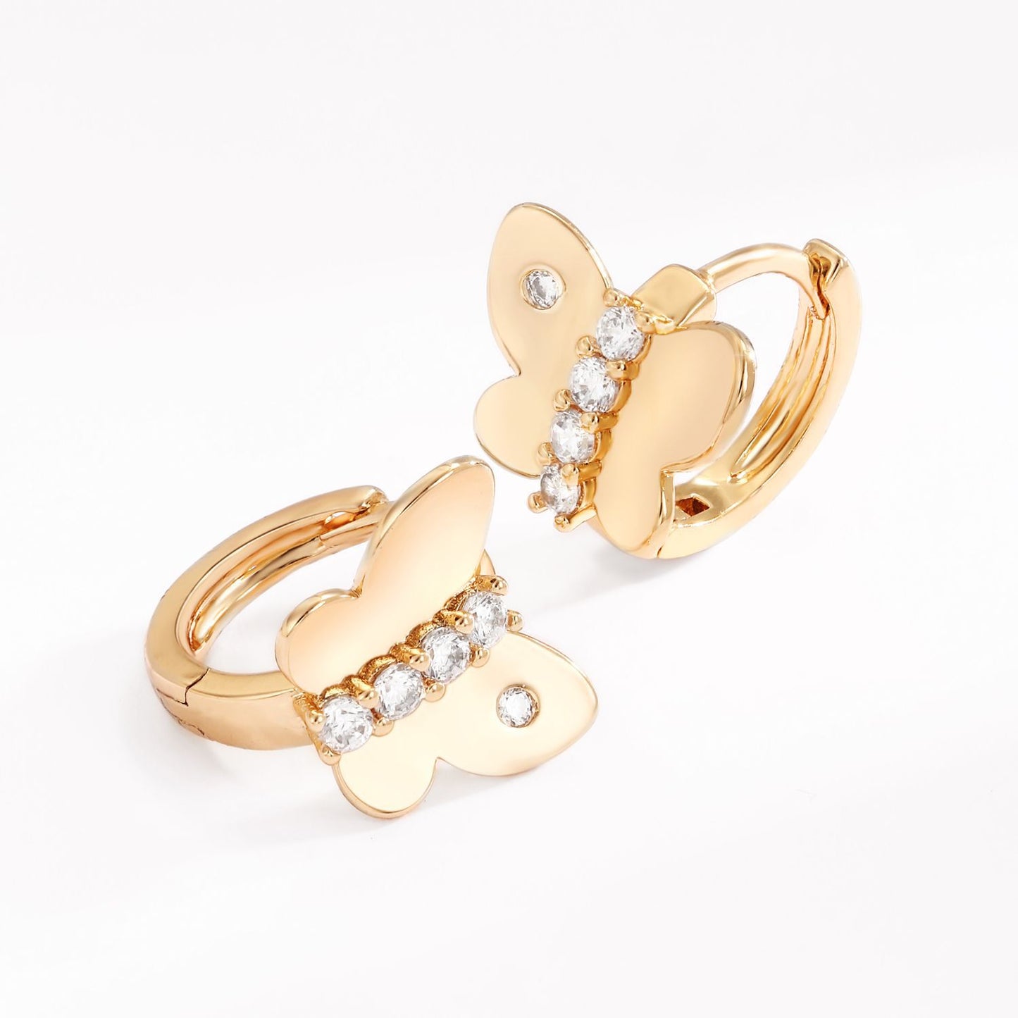 Brass With Plated Fashion Jewelry Earrings