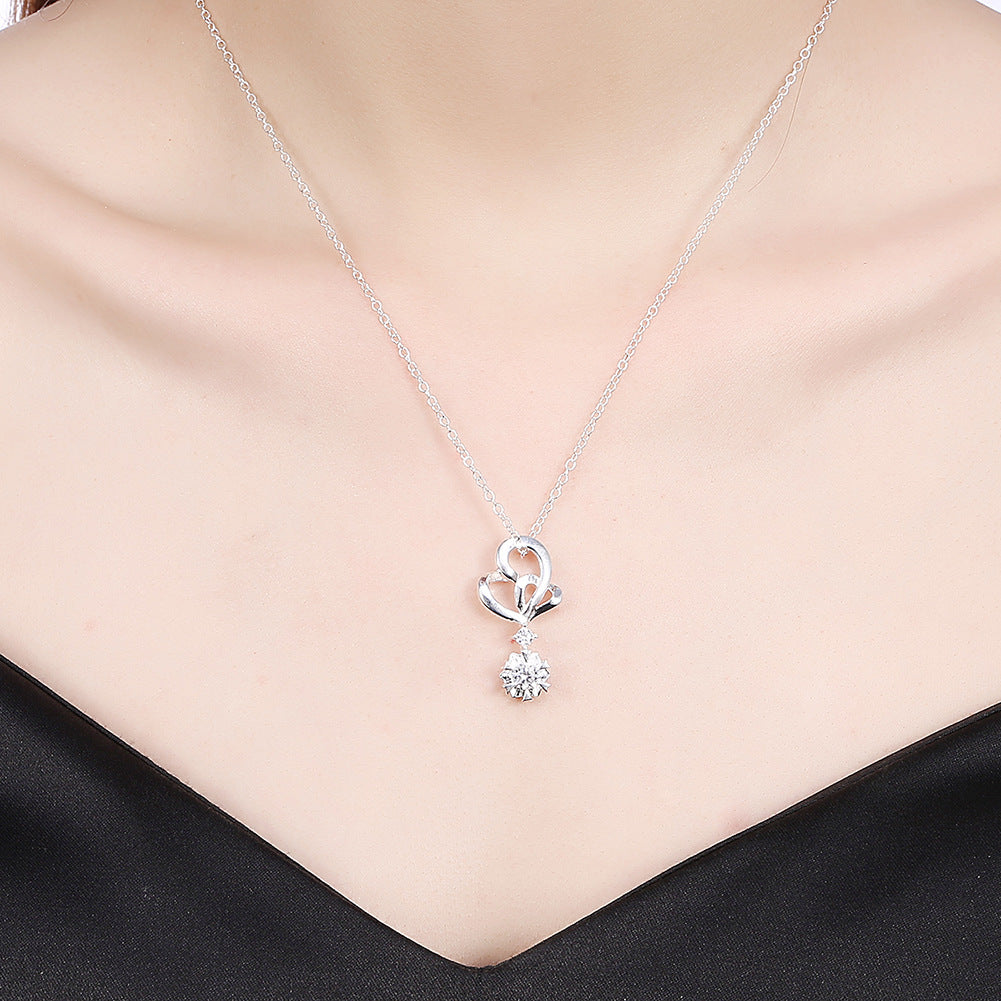 Brass With Plated Fashion Jewelry Necklace