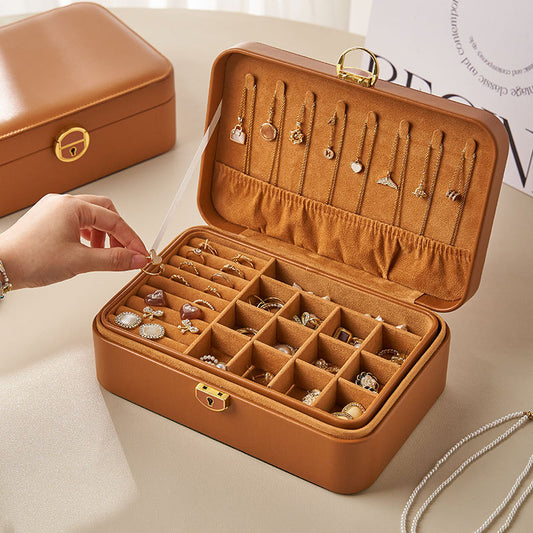 Portable Storage Case for Jewelry and Small Accessories