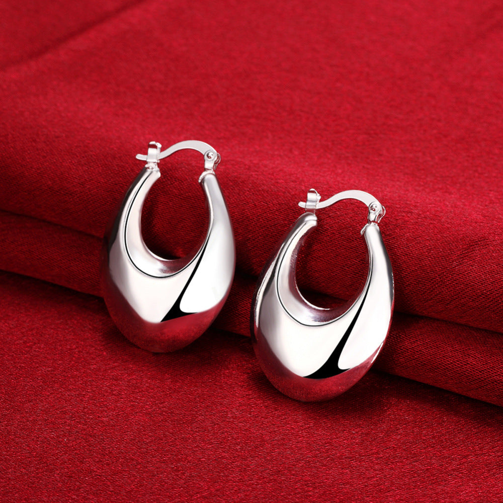 Brass With Plated Fashion Jewelry Earrings