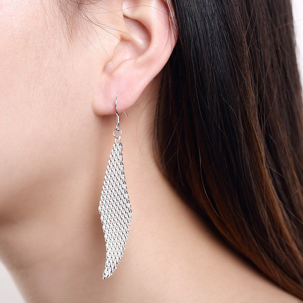 Brass With Plated Fashion Jewelry Earrings