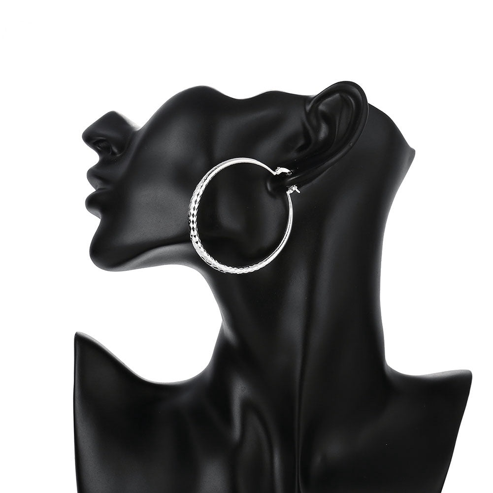 Brass With Plated Fashion Jewelry Earrings