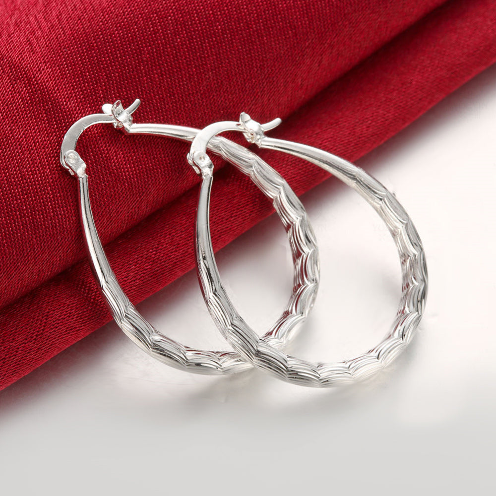 Brass With Plated Fashion Jewelry Earrings