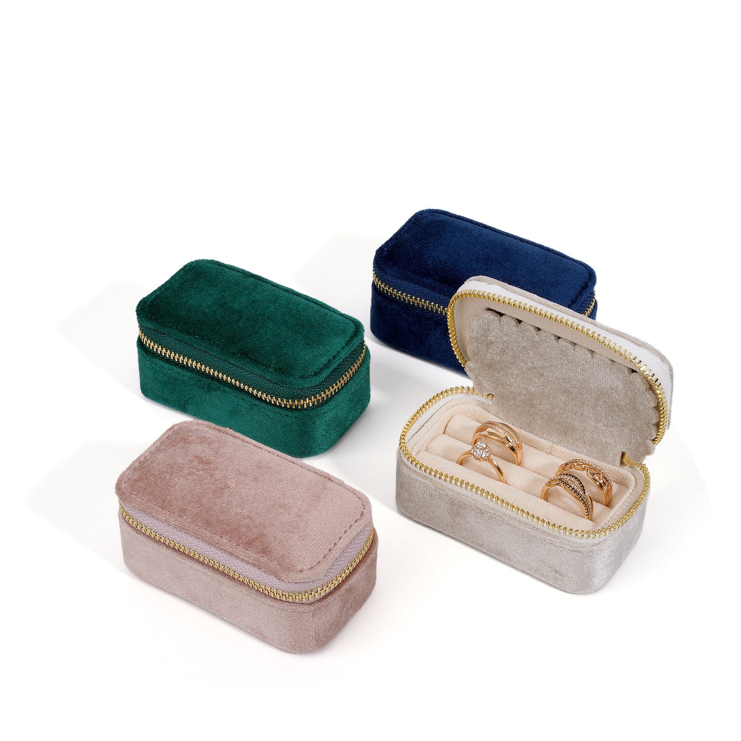 Portable Storage Case for Jewelry and Small Accessories