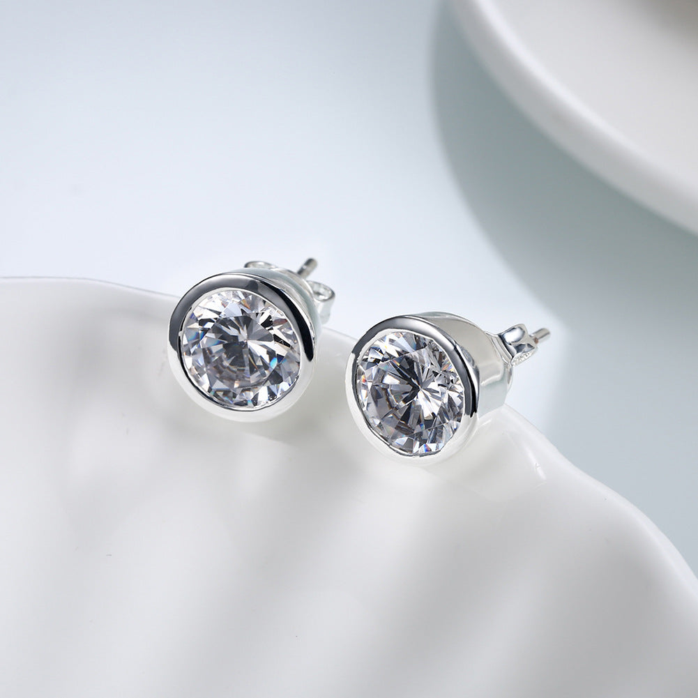 Brass With Plated Fashion Jewelry Earrings