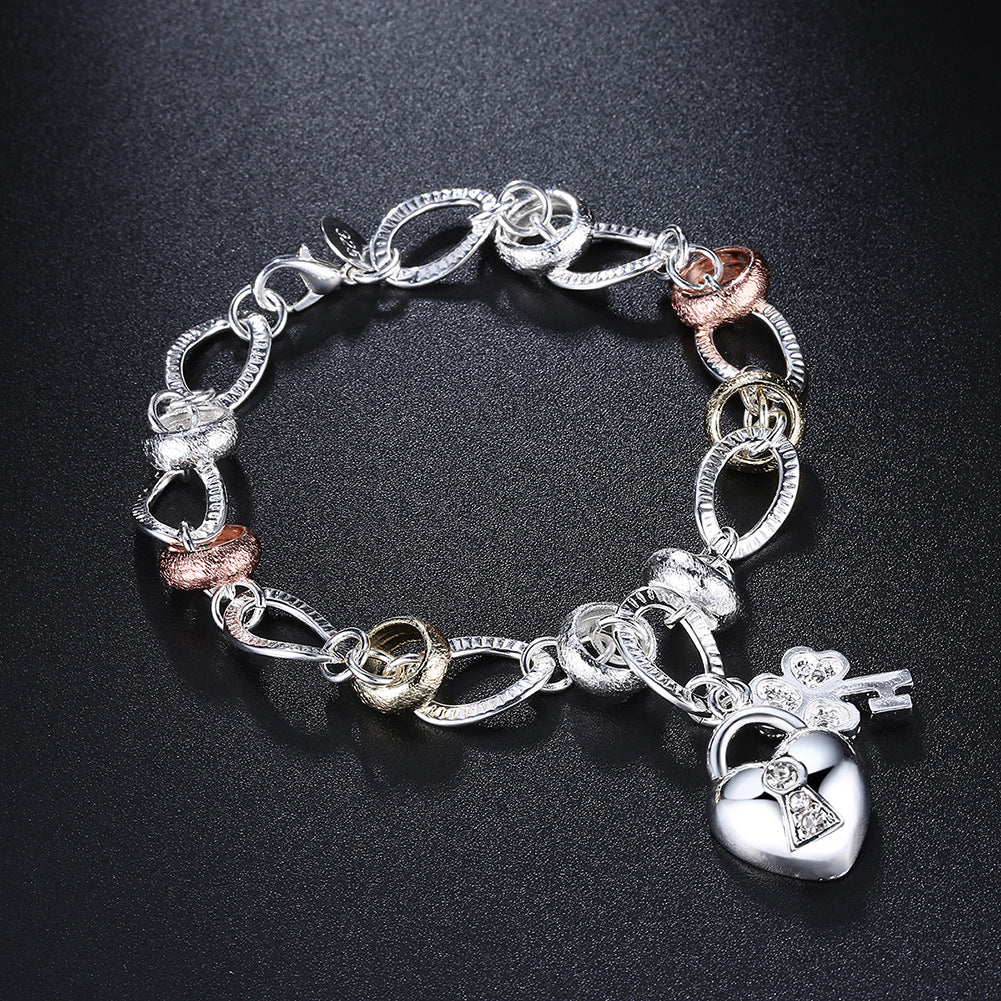 Brass With Plated Fashion Jewelry Bracelet