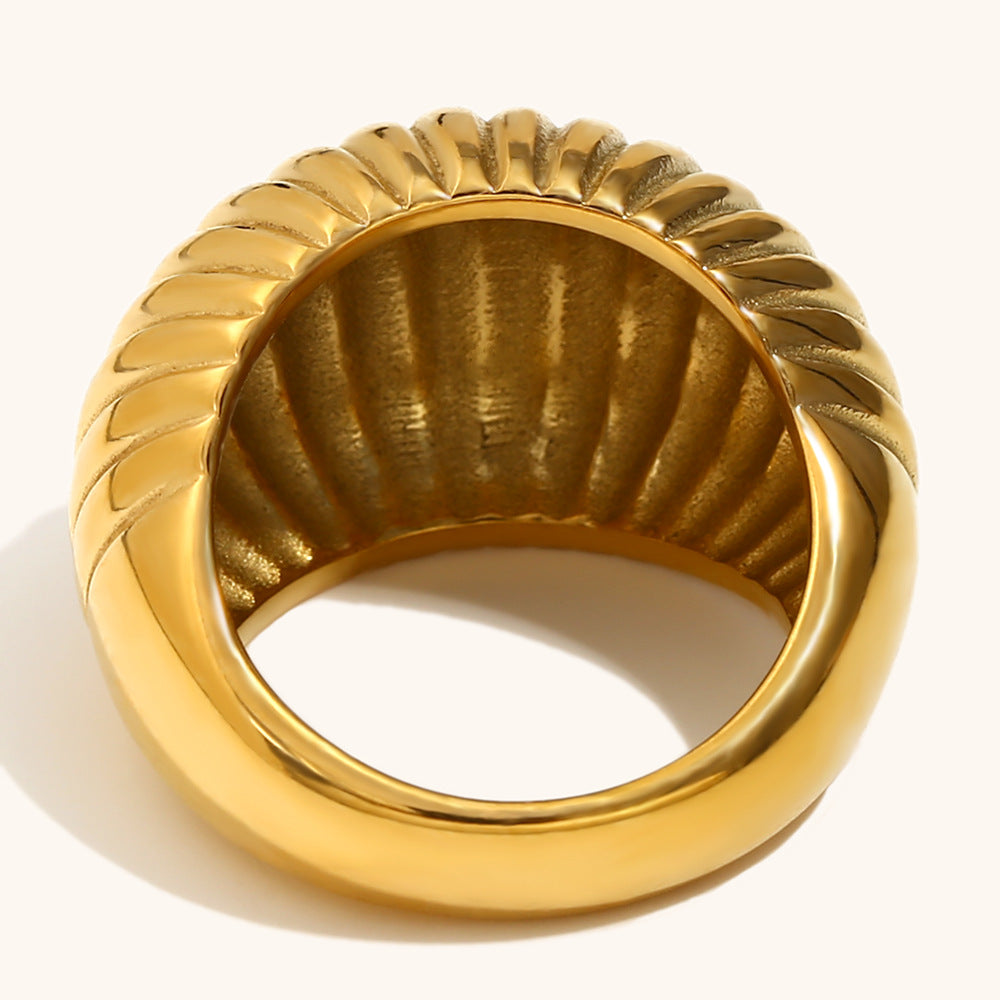 316L Stainless Steel Minimalist Fashion Ring