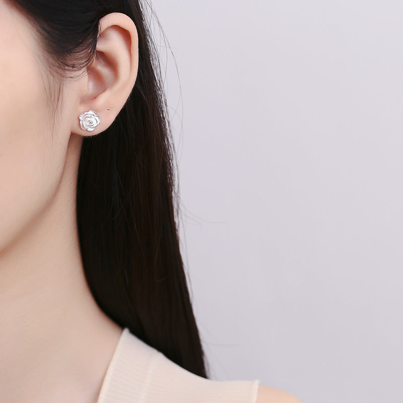 925 Sterling Silver Screw Back Stud Earrings