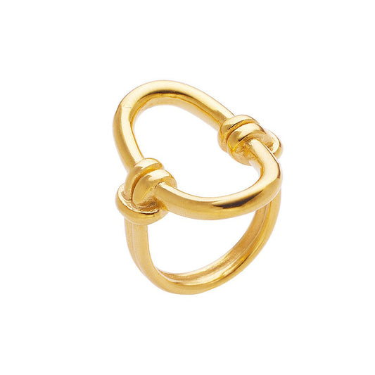Stainless Steel Minimalist Fashion Ring