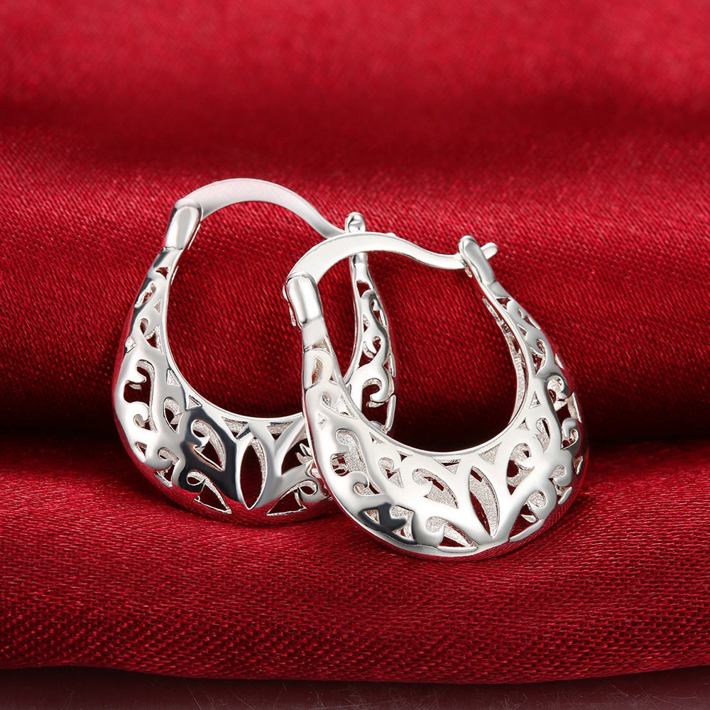 Brass With Plated Fashion Jewelry Earrings