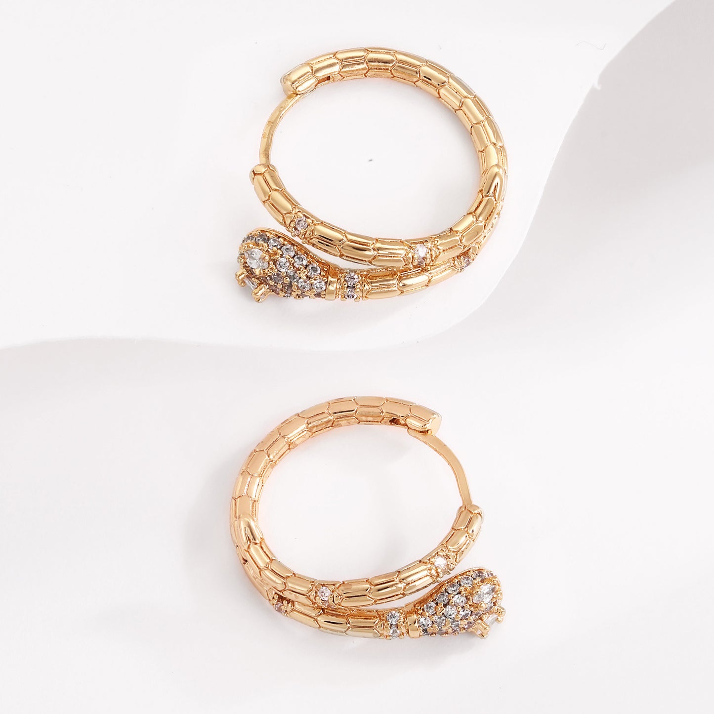 Brass With Plated Fashion Jewelry Earrings