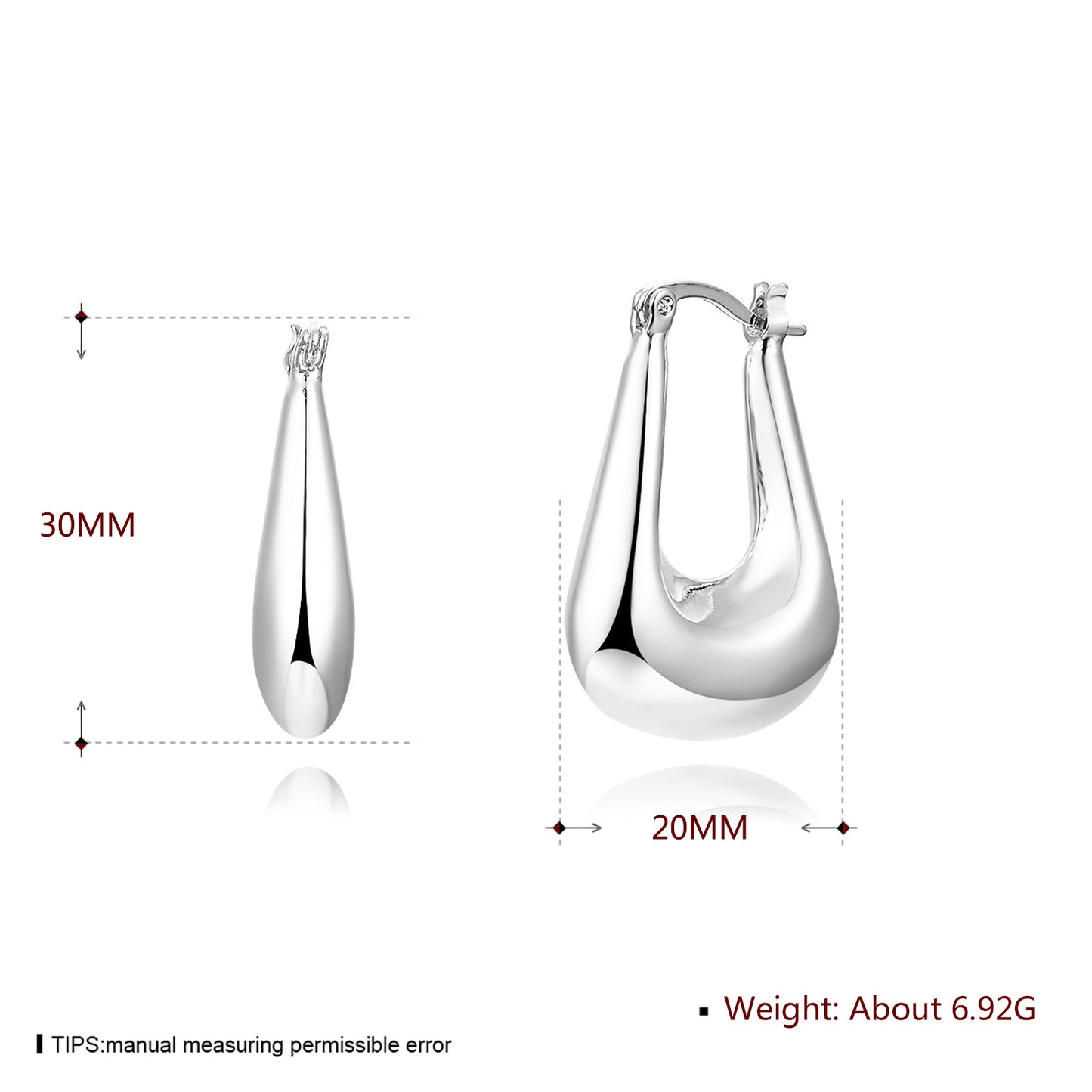 Brass With Plated Fashion Jewelry Earrings
