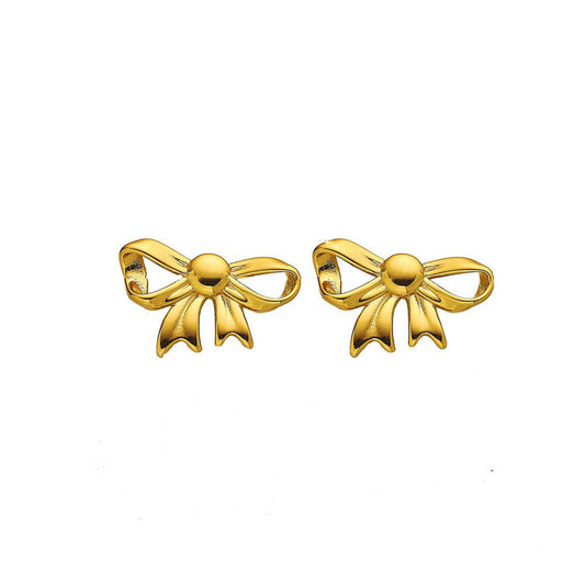 Stainless Steel Jewelry Fashion Knot Earrings