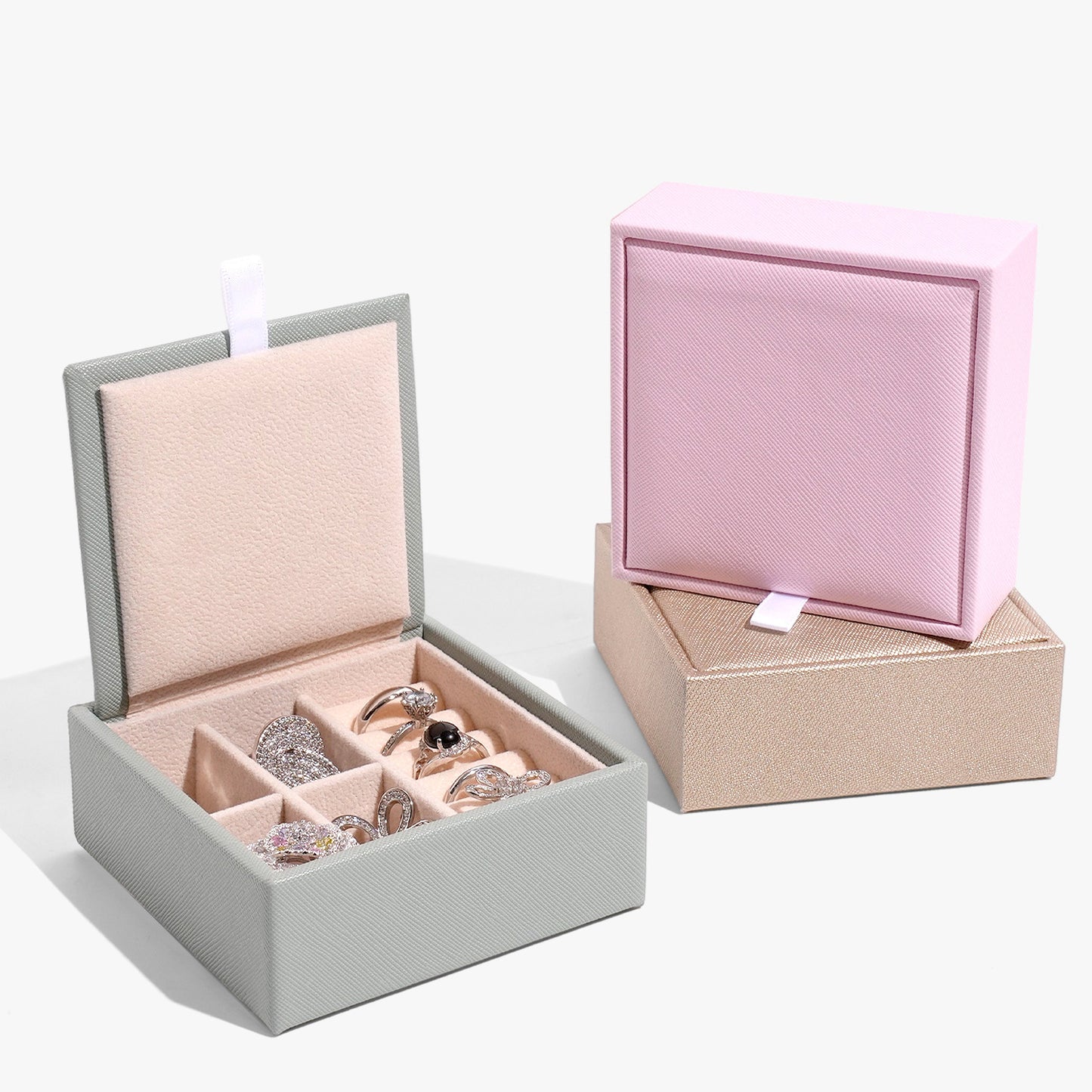 Portable Storage Case for Jewelry and Small Accessories