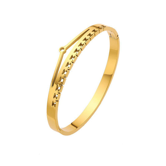 Stainless Steel Jewelry Minimalist Fashion Bangle