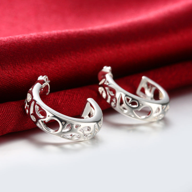 Brass With Plated Fashion Jewelry Earrings