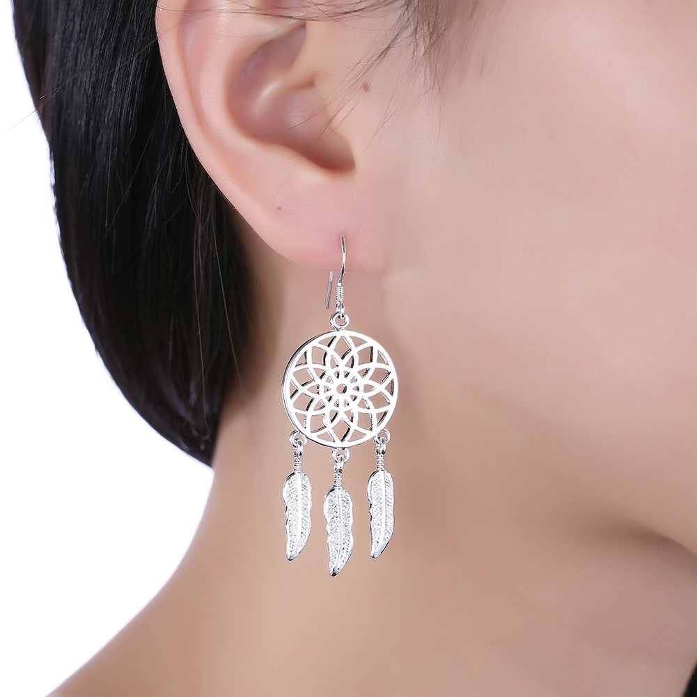 Brass With Plated Fashion Jewelry Earrings