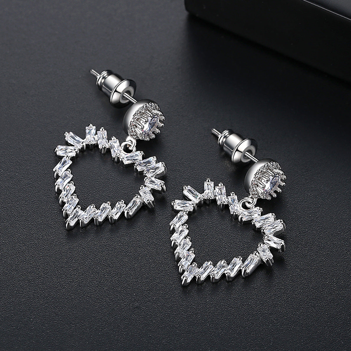 Copper With Plated Fashion Jewelry Earrings