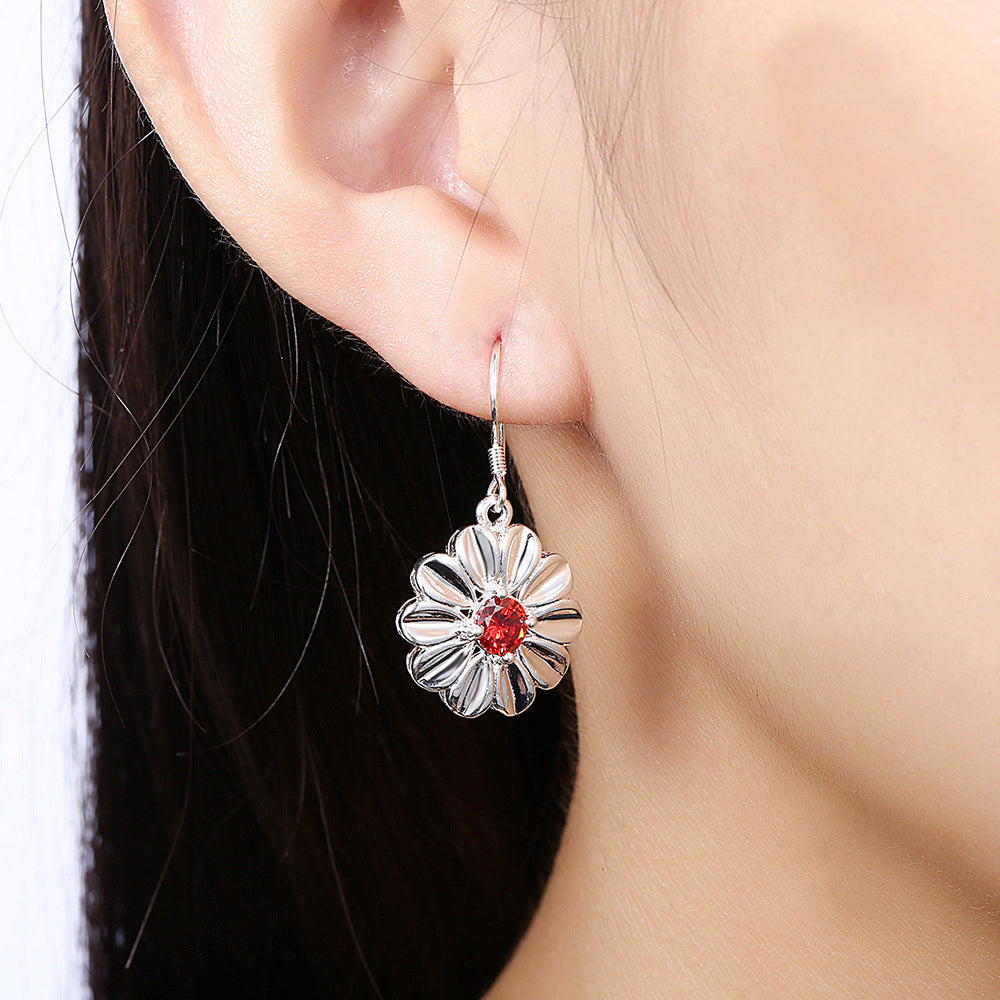 Brass With Plated Fashion Jewelry Earrings