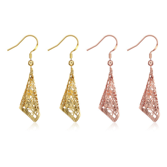 Brass With Plated Fashion Jewelry Earrings