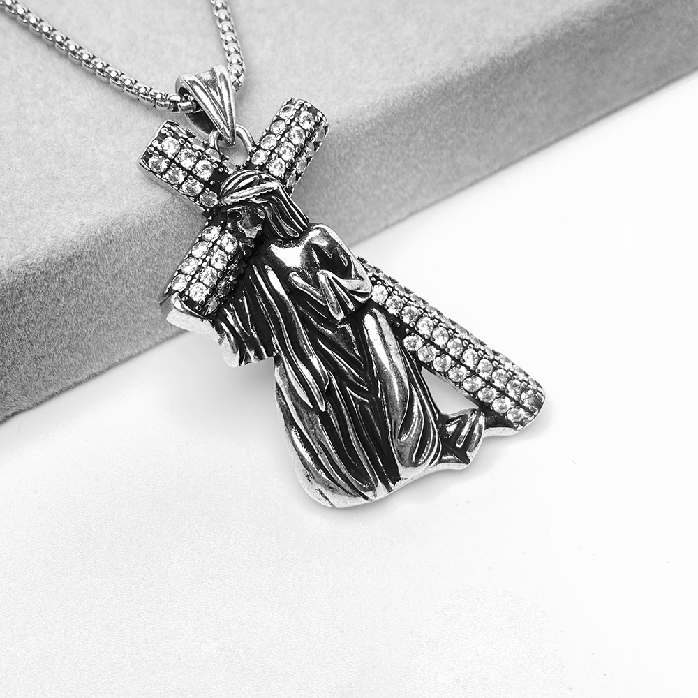 Cross Pendant Necklace, Men Women's Fashion Jewelry, Perfect for Parties & Gifts, Elegant Accessory for Everyday Wear