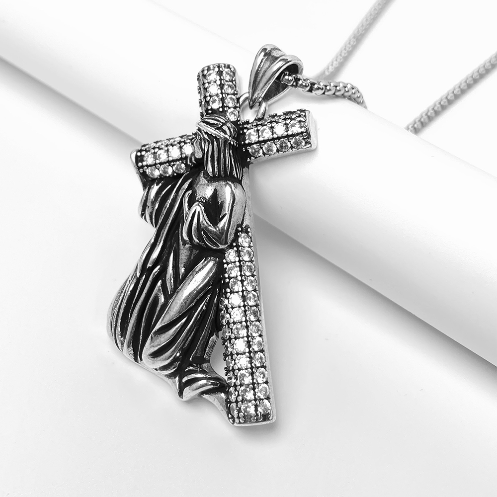 Cross Pendant Necklace, Men Women's Fashion Jewelry, Perfect for Parties & Gifts, Elegant Accessory for Everyday Wear