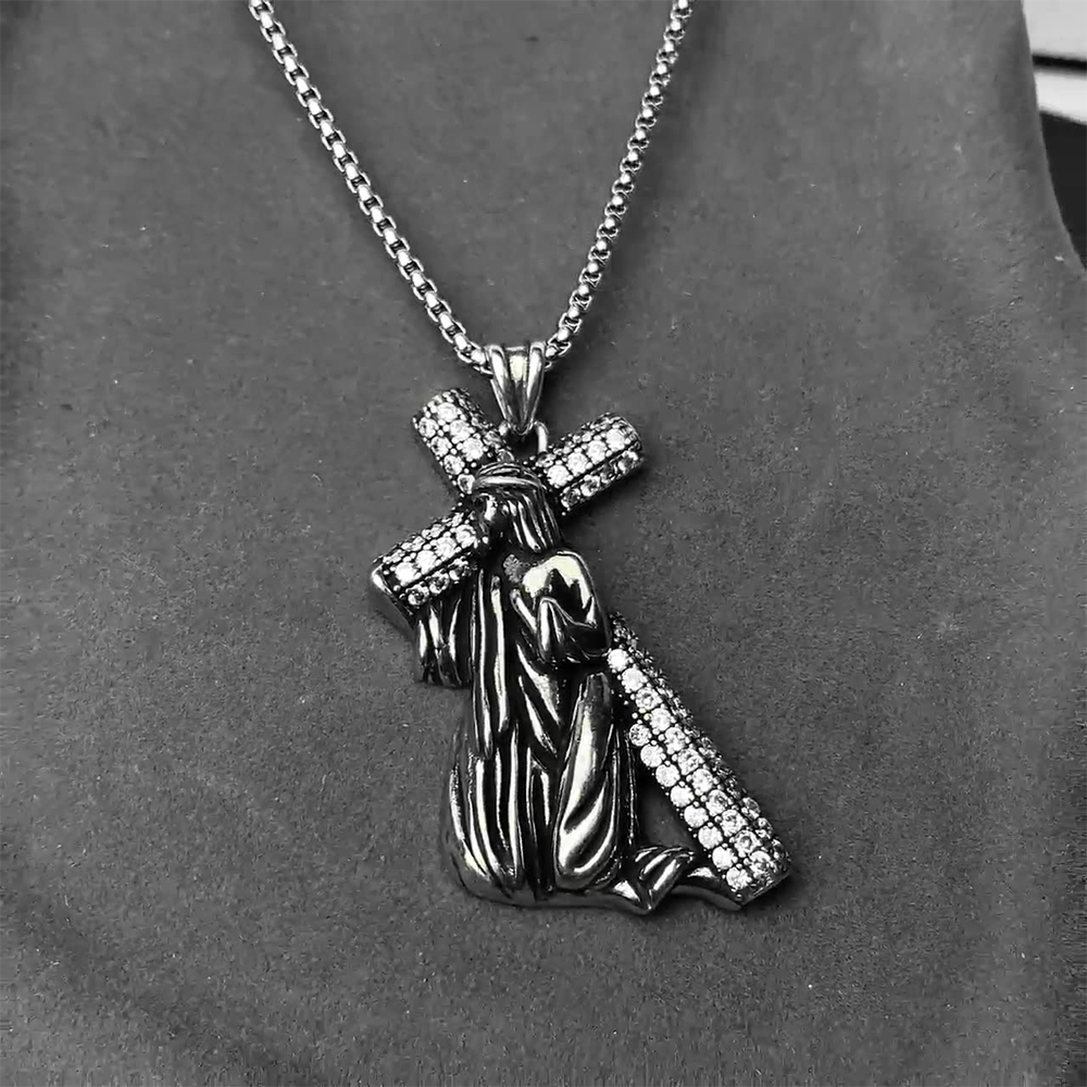 Cross Pendant Necklace, Men Women's Fashion Jewelry, Perfect for Parties & Gifts, Elegant Accessory for Everyday Wear