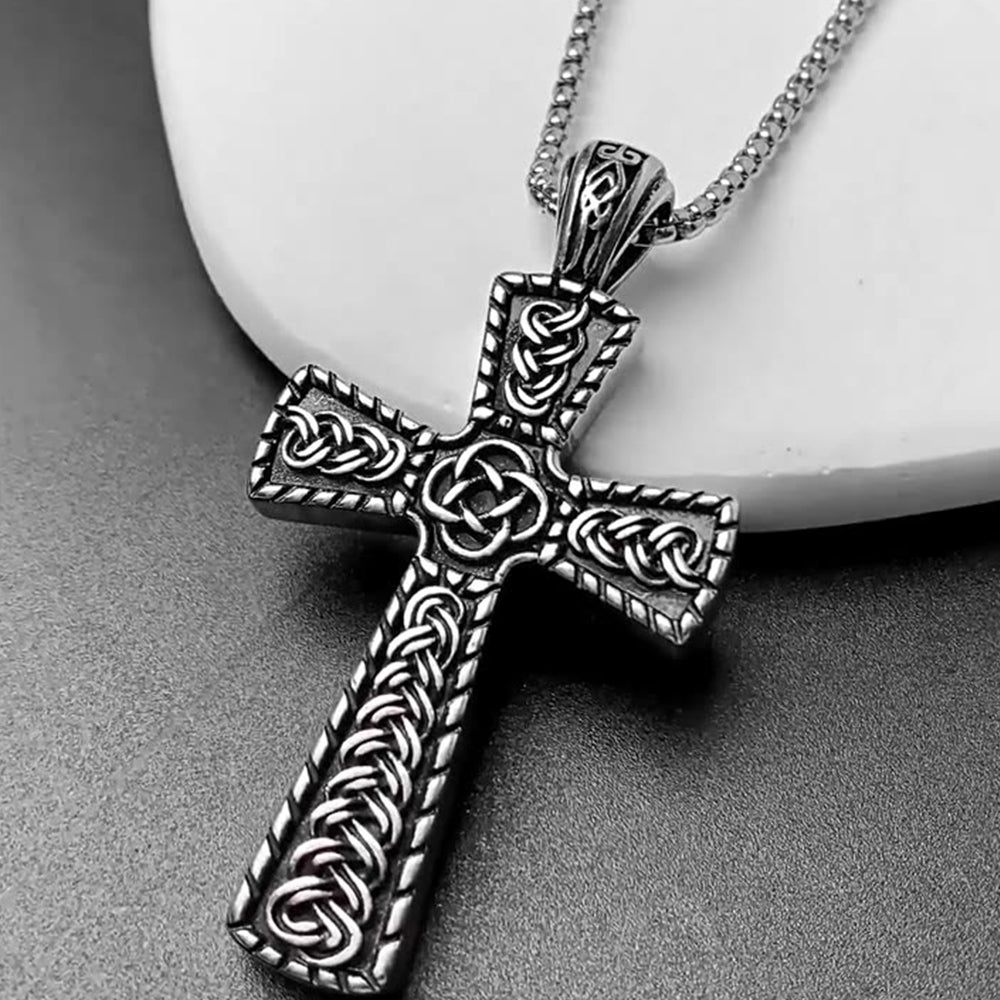 Cross Pendant Necklace, Men Women's Fashion Jewelry, Perfect for Parties & Gifts, Elegant Accessory for Everyday Wear