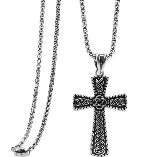 Cross Pendant Necklace, Men Women's Fashion Jewelry, Perfect for Parties & Gifts, Elegant Accessory for Everyday Wear
