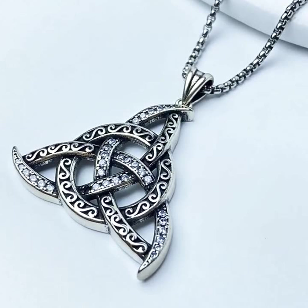 Celtic Pendant Necklace, Men Women's Fashion Jewelry, Perfect for Parties & Gifts, Elegant Accessory for Everyday Wear