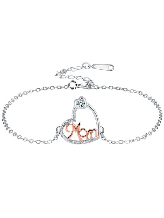 Fashionable Letter Design Bracelet, Fashion Jewelry for Party, Daily Clothing Decor, Trendy All-match & Exquisite Jewelry for Gift