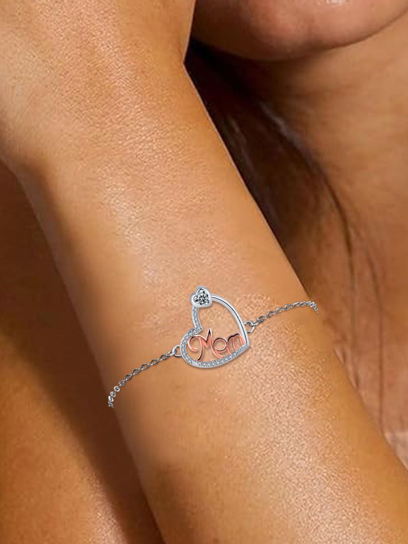 Fashionable Letter Design Bracelet, Fashion Jewelry for Party, Daily Clothing Decor, Trendy All-match & Exquisite Jewelry for Gift