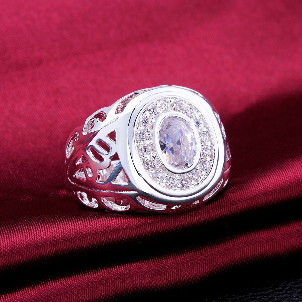 Copper With Plated Fashion Ring