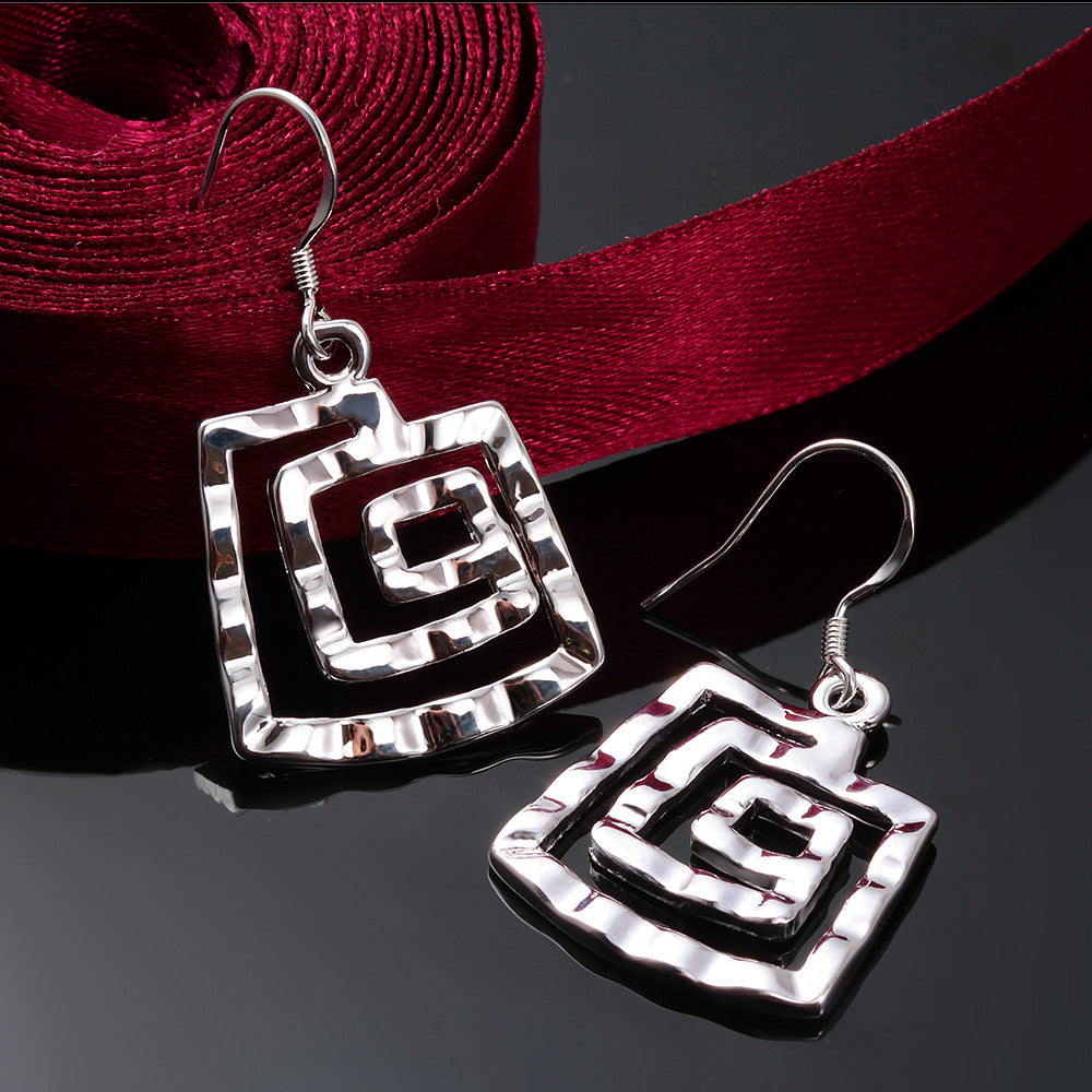 Brass With Plated Fashion Jewelry Earrings