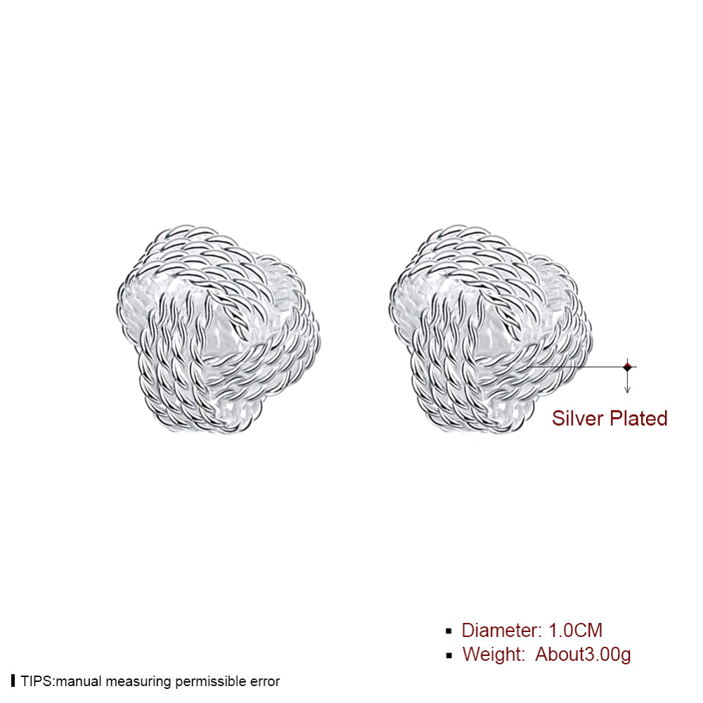 Brass With Plated Fashion Jewelry Earrings