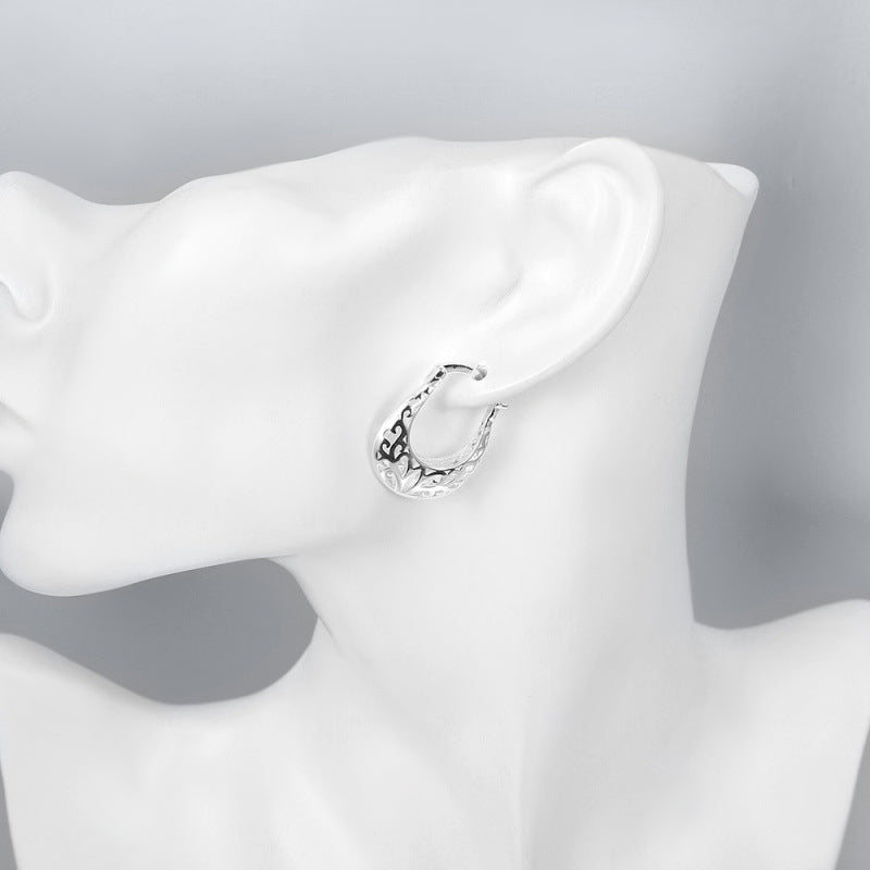 Brass With Plated Fashion Jewelry Earrings