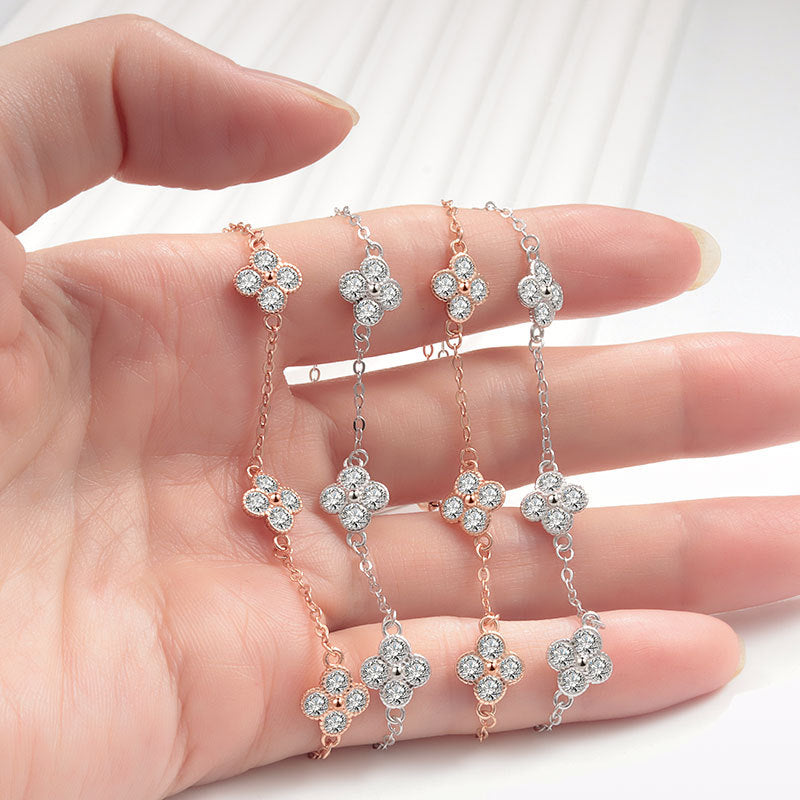 925 Sterling Silver Fashion Lucky Bracelet