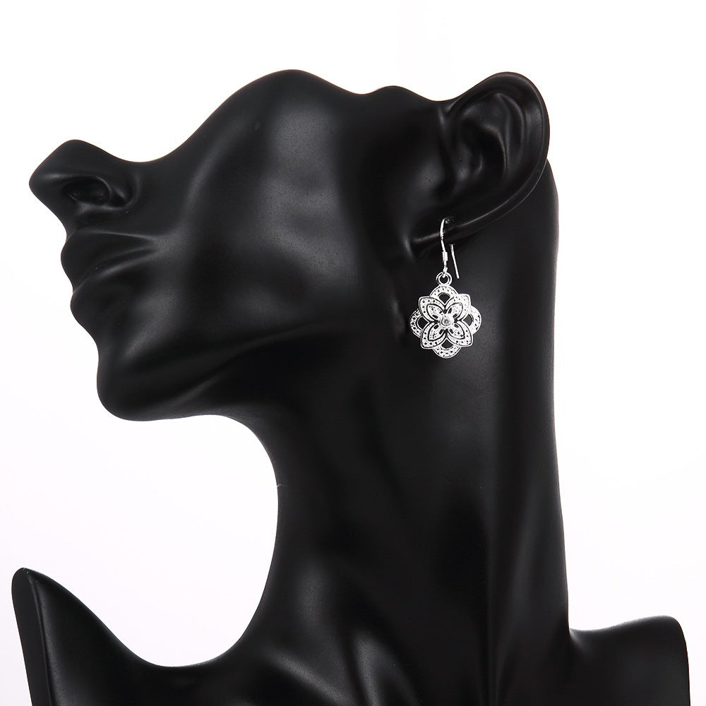 Brass With Plated Fashion Jewelry Earrings