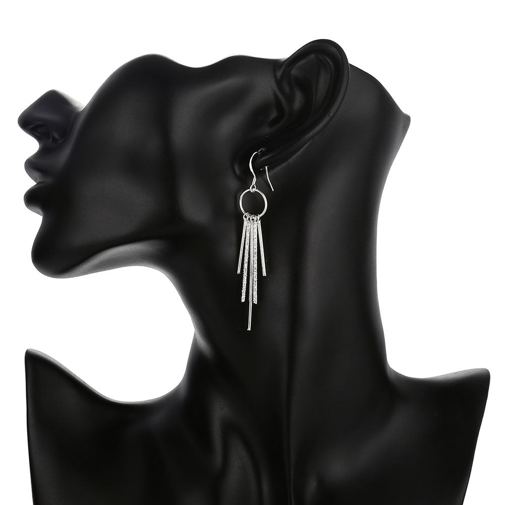 Brass With Plated Fashion Jewelry Earrings