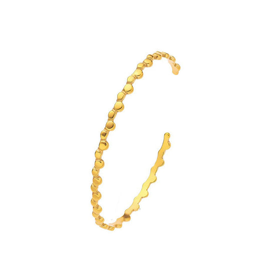 Stainless Steel Minimalist Fashion Bangle