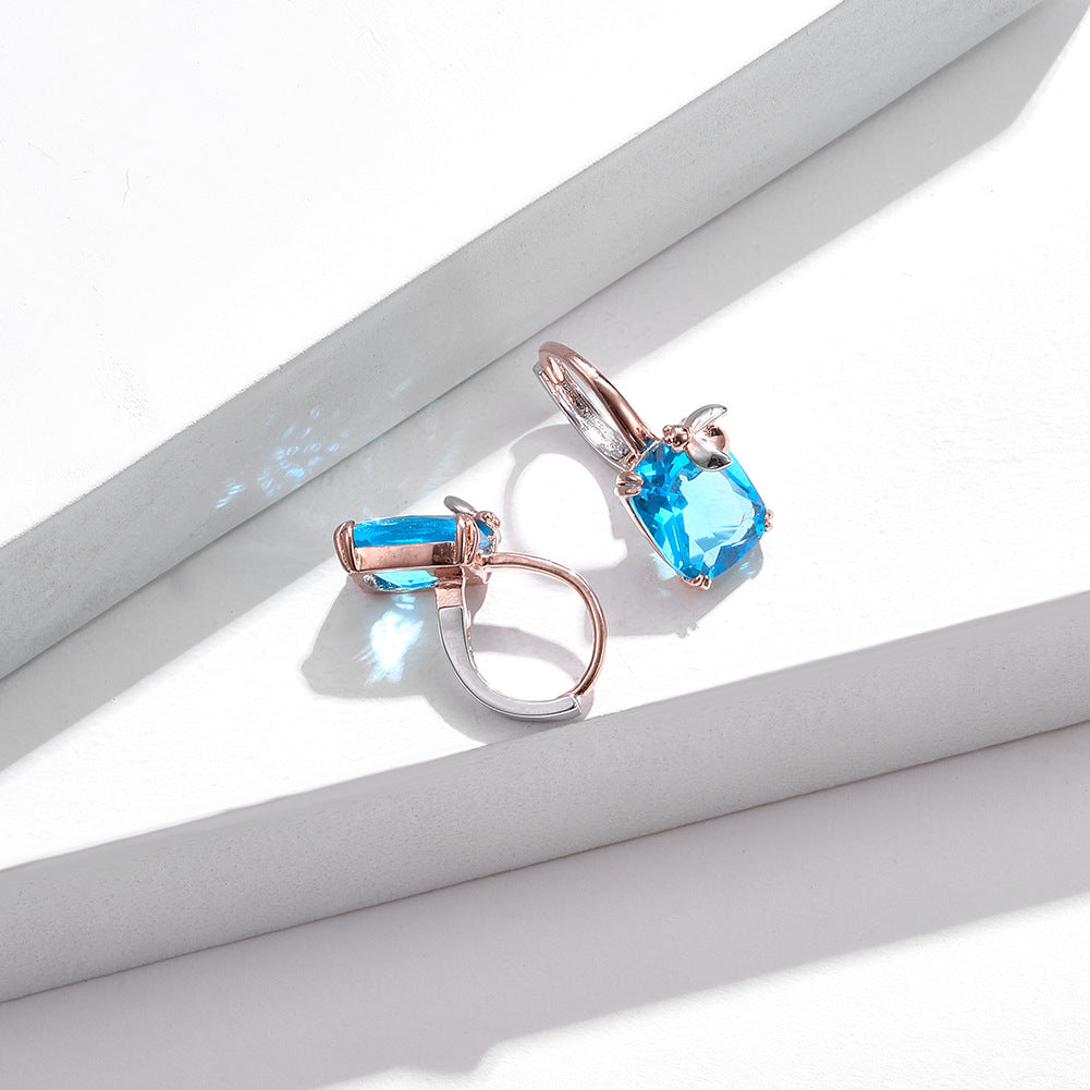 Brass With Plated Fashion Jewelry Earrings