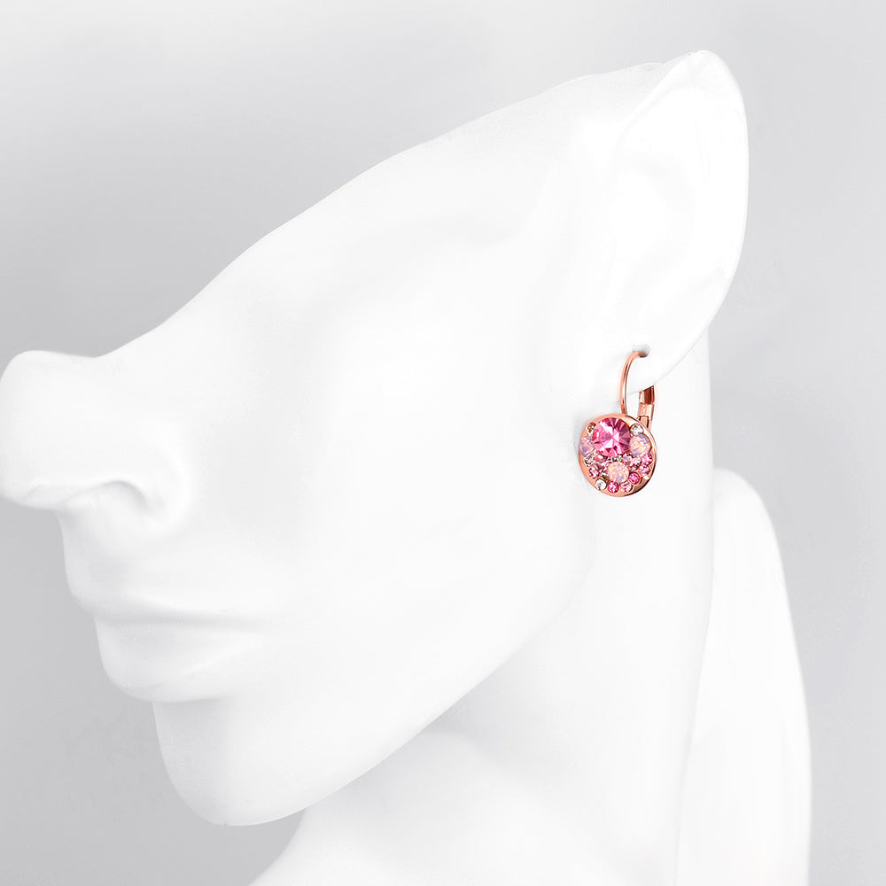 Brass With Plated Fashion Jewelry Earrings