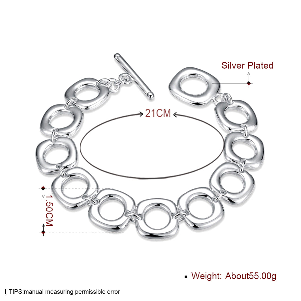 Brass With Plated Fashion Jewelry Bracelet