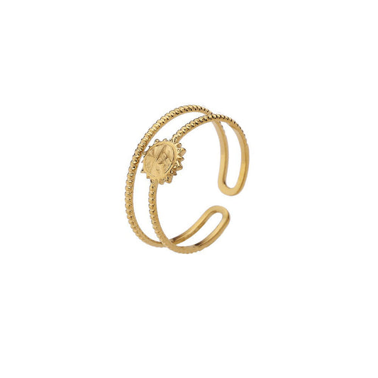 Stainless Steel Unique Fashion Ring