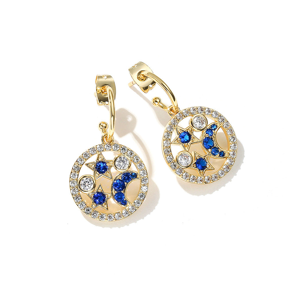 Brass With Plated Fashion Jewelry Earrings