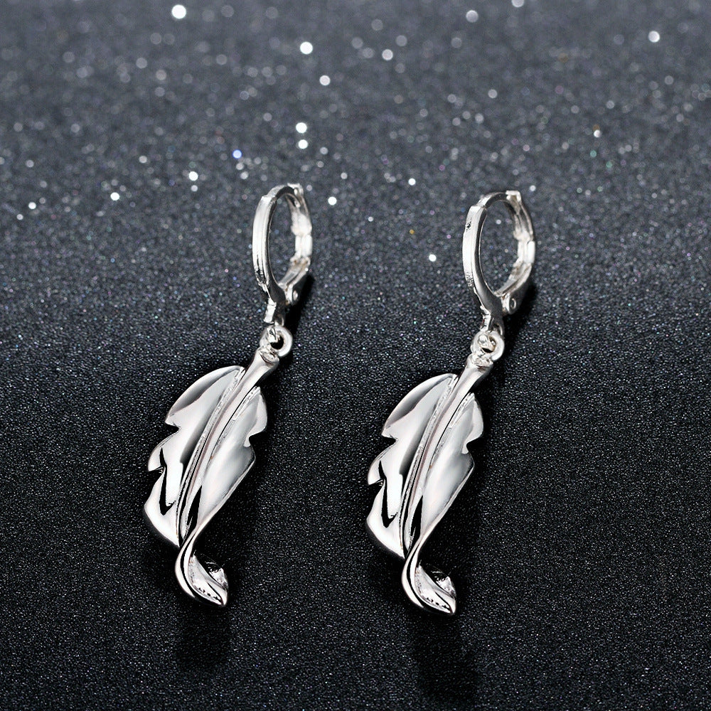 Brass With Plated Fashion Jewelry Earrings