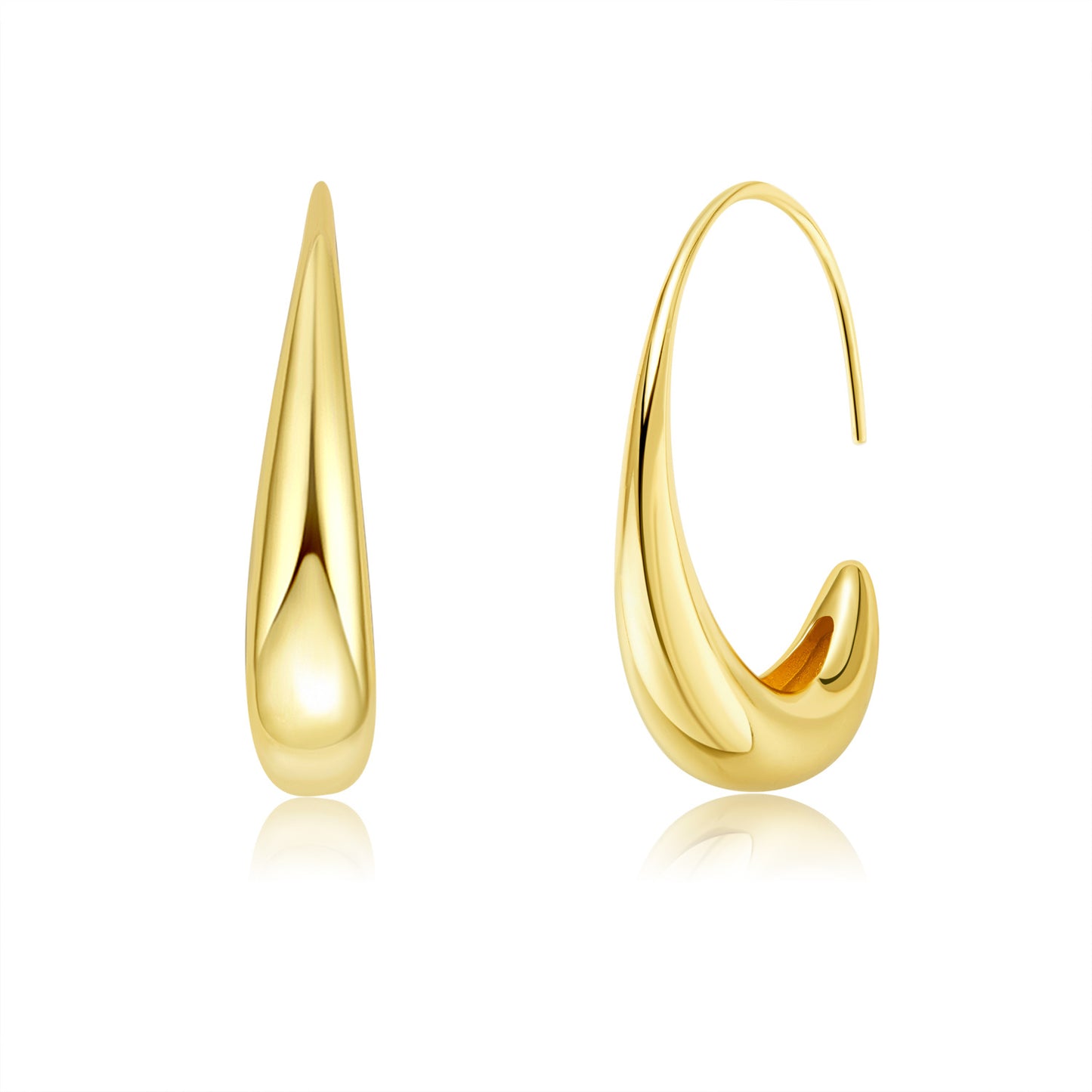 Brass With Plated Fashion Jewelry Earrings